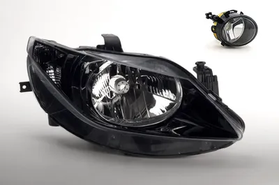 Immagine prodotto di Fari compatibili per Seat Ibiza 6J dal 03/08 al 02/12, modello H4, con luci fendinebbia. Codici: 6J1941022C, 6J1941022B, 6J1941022, 6J1941022A, 6J1941024, 6J0941702. Johns
