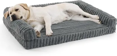 Imagen del producto de Cama ortopédica para perros, tamaño grande: 114 x 81 x 17,5 cm