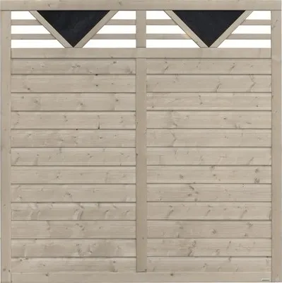 Produktbild von Zaun Hauptelement Konsta Andria 180 x 180 cm, natur