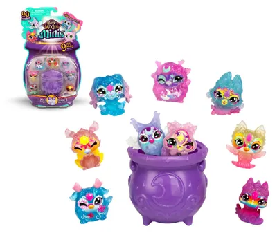 Produktbild von Magic Mixies 9er-Pack Minifiguren 5 Teams seltene & magische Figuren ab 3+