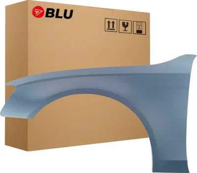 Image de BLU Aile Compatible avec Audi A4 B8 S4 LX5X Gauche Blau SpharenBlau | 2007-2011 | Avant | Peint| Prêt à Monter | Acier