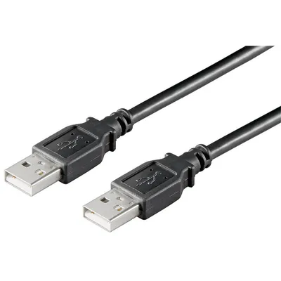 Image de goobay Câble USB 2.0 A 1,8 m noir, 1 St.