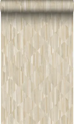 Obrázok produktu pre Origin Wallcoverings 3D tapeta s efektom dreva pieskovo béžová 50 x 900 cm