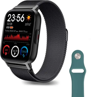 Obrázek produktu pro SOONTEC Watch Smartwatch Series 8.1 Black | 43 mm IPS Full Touch BT 5.2 10 sportovních režimů Vodotěsnost
