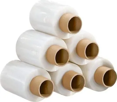 Produktbild von 40 kotúčov mini stretch fólie 100 mm 23 µm - zväzok stretch fólie a ručnej stretch fólie 150 m na kotúč