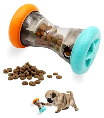 Produktbild von Intelligenzspielzeug für Hunde mit Slow Feeder, interaktives und unzerstörbares Hundespielzeug zur Beschäftigung und langsamen Fütterung