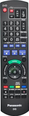 Produktbild von Originale Panasonic Recorder Fernbedienung DMR-BCT721 | DMR-BS850EGK | DMR-EH67EC | DMR-EH685EG