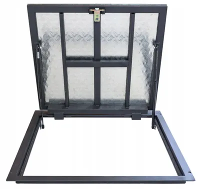 Immagine prodotto di Ingresso a pavimento 60 × 90 cm – sportello d’ispezione, copertura pozzetto, accesso a cantina e pozzo drenante