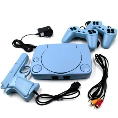 Produktbild von Riff RF-2GUN retro console with 22 8-bit games with 2 joysticks + game gun