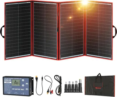 Produktbild von Tragbares faltbares Solarpanel, monokristallines Silizium, , 300W