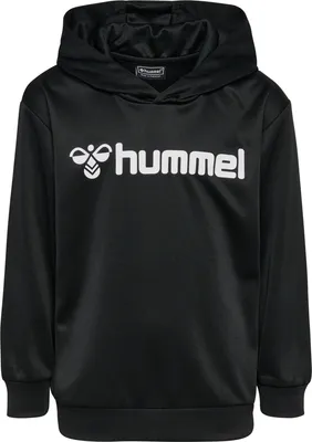 Image de Hummel Hmllogo Hoodie Kids - black, Taille:116