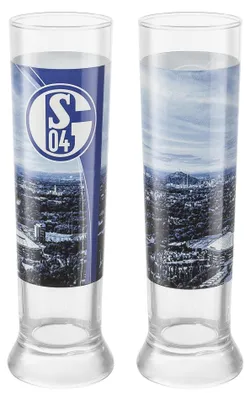 Produktbild von FC Schalke 04 Pilsstange 2er-Set