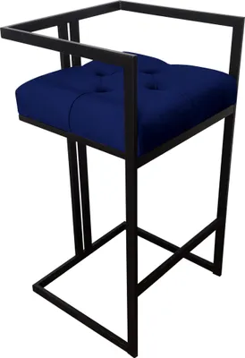 Obrázok produktu pre Chesterfield hocker čierna základňa MG16