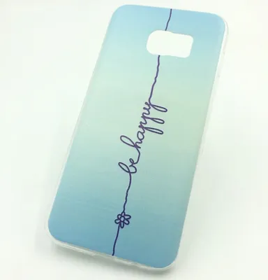 Produktbild von Handyhülle Schutzhülle für Samsung Galaxy S7 Edge Case Cover Bumper Etuis Silikon Blau