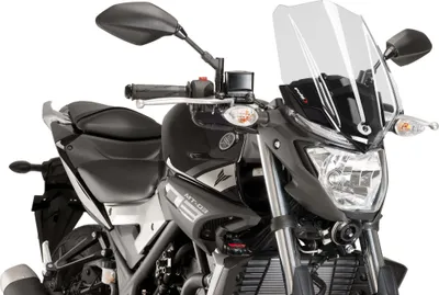 Image de PUIG 8932W New Generation Touring pour YAMAHA MT-03 Transparent