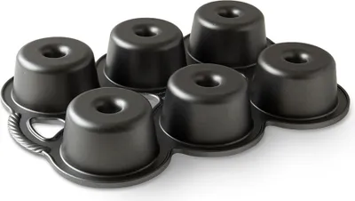 Obrázek produktu pro NORDIC WARE Forma na dort Angel food, 6 forem 1,42 l grafitová