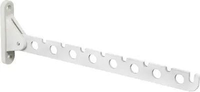 Produktbild von Kleiderlüfter 310 mm Stahl/Kun weiß