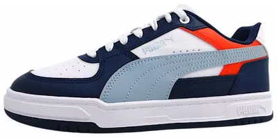 Image de Puma Caven III Noir Junior, chaussures de sport pour enfants, baskets blanches, chaussures de loisirs