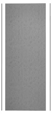 Produktbild von Duschspa Aluverbundplatte 90x210cm Zementgrau Duschrückwand mit Alu-Abschlussprofil Fliesenersatz 3mm Wandpaneele