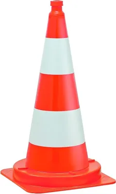 Produktbild von Wemas Verkehrsleitkegel PVC orange 750 mm