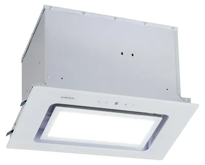 Produktbild von Klarstein Dunstabzugshaube Unterbau, Einbau-Dunstabzugshaube Flach mit Spülmaschinenfestem Aluminium-Fettfilter, 506m³/h Luftstrom, LEDs, Abzugshaube aus Stahl, Dunstabzugshaube ohne Abluftrohr