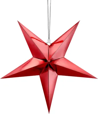 Produktbild von Großer roter Papierstern