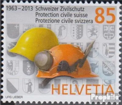 Produktbild von Briefmarken Schweiz 2013 Mi 2285 (kompl.Ausg.) gestempelt Zivilschutz