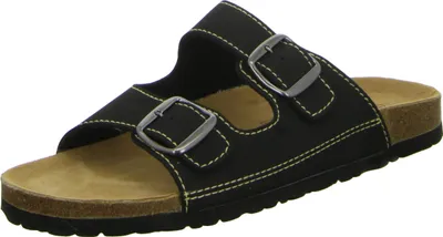 Produktbild von Paulo G. Herren-Bio-Pantolette mit Tieffußbett Schwarz, Farbe:schwarz, EU Größe:47