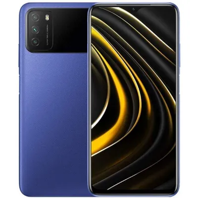 Produktbild von POCO M3, 16,6 cm (6.53"), 4 GB, 128 GB, 48 MP, Android 10, Blau