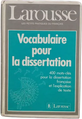 Image de Vocabulaire pour la dissertation