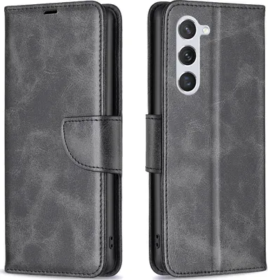Produktbild von Mobigear Excellent  Samsung Galaxy S24 Hülle Klapphülle Geldbörse - Schwarz