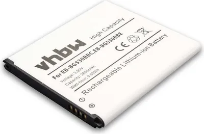 Produktbild von vhbw Akku kompatibel mit Samsung Galaxy SM-G5306W, SM-G5308, SM-G5309, SM-G5308W, SM-G5309W Handy Smartphone Telefon (2600 mAh, 3,8 V, Li-Ion)