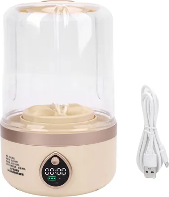 Obrázek produktu pro Přenosná mini pračka Bezdrátová malá pračka na prádlo Ponožky Kompaktní pračka pro byt Kolej Hotel Cestování Napájení USB
