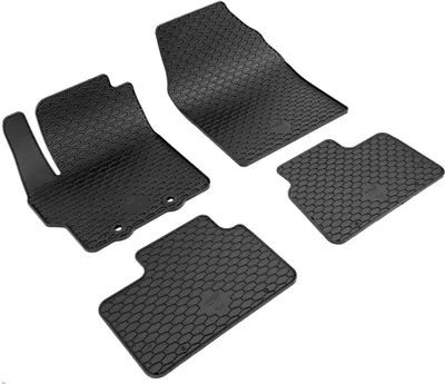 Produktbild von WALSER DirtGuard Gummi Fussmatten Auto für Toyota Aygo X 03/2022-Heute, 100% passgenaue Auto Fußmatten, robuste Universal Fußmatte Auto, Gummimatten Auto