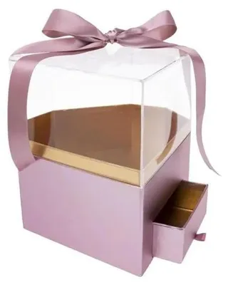 Immagine prodotto di Scatola Flower Box Diamante rosa ROZETTE