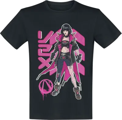 Produktbild von Borderlands T-Shirt Herren Vex schwarz Fan-Merch, Gaming 100% Baumwolle M