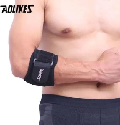 Produktbild von Jumada - Orthese - Tennisarm - Mit Klettverschluss - Verstellbar - Schwarz