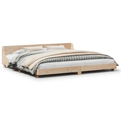 Produktbild von vidaXL Massivholzbett ohne Matratze 180x200 Kiefernholz