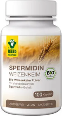 Obrázek produktu pro Spermidin - prášek z pšeničných klíčků 100kapslí 60g