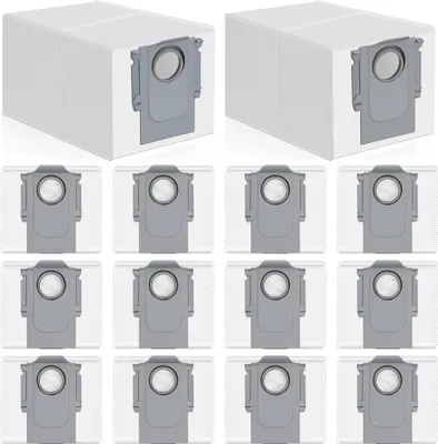 Produktbild von Staubsaugerbeutel für Roborock Qrevo/Saros - Passend für QRevo S, Saros 10R, QV 35A, Pro, Edge, Curv, Master & S8 MaxV