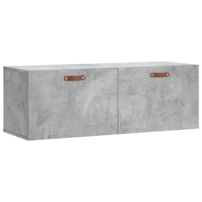 Zdjęcie produktu dla vidaXL Szafka ścienna betonowa szara 100x36,5x35 cm materiał drewnopochodny