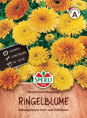 Produktbild von SPERLI Ringelblumensamen Modefarben 80 Pflanzen