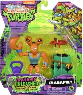 Produktbild von Teenage Mutant Ninja Turtles Geschichten der TMNT Mutanten entfesselt CRABAPULT Action Figur