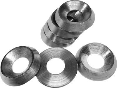 Produktbild von Rosetten Vollmetall für Senkkopfschrauben EDELSTAHL (M6, 50 Stück)