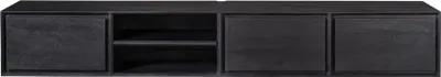 Produktbild von Starfurn – Schwebender TV-Schrank Ambiance Schwarz | 200 cm