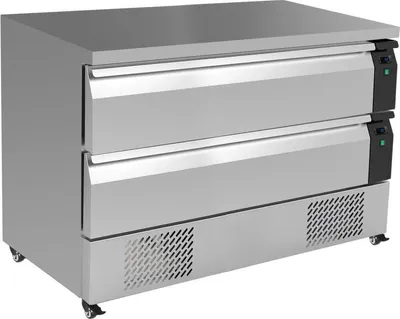 Zdjęcie produktu dla Lada chłodnicza/zamrażarka z 2 szufladami, 6 x 1/1 Gn