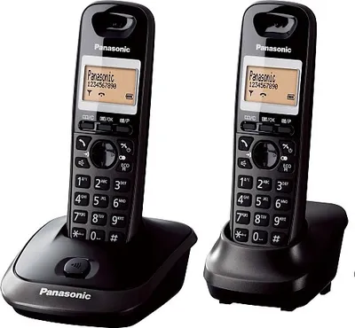 Obrázek produktu pro Panasonic KX-TG2512FXT, bezdrát. telefon, 2 sluchátka
