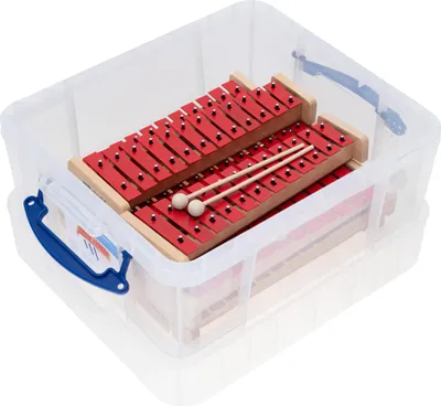Produktbild von Betzold Sopran Glockenspiel Gruppensatz diatonisch gestimmt 32 cm mit Farbcodierung für Anfänger