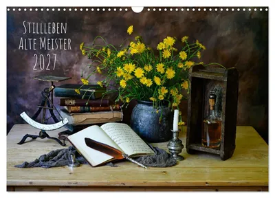Produktbild von Stillleben Alte Meister (Wandkalender 2027 DIN A3 quer), CALVENDO Monatskalender