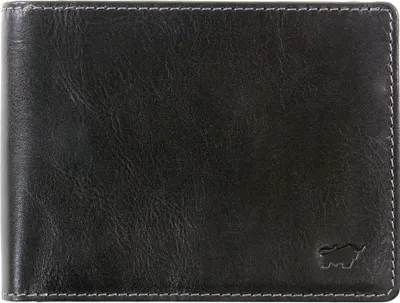 Produktbild von Portemonnaie AREZZO RFID Geldbörse 9 Kartenfächer schwarz Herren - Leder
